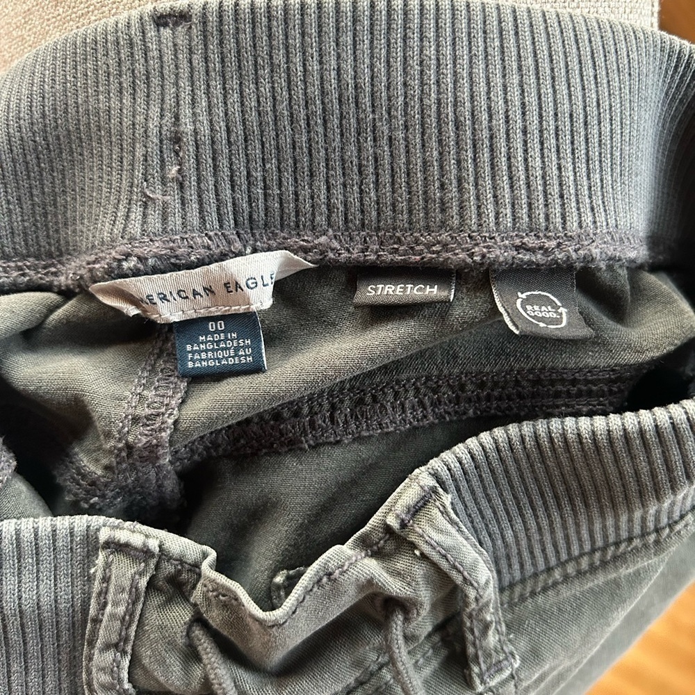 American Eagle Outfitters Gray Maxi Cargo Skirt - Picture 2 of 12